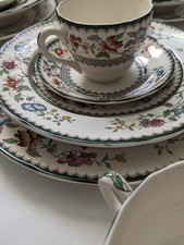 Queen Anne Regency  Spode Avondale Dinner & Tea Set – 6 Place Settings 