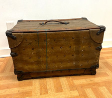 Antique Steamer Trunk Chest