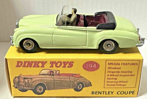 Dinky 194 bentley continental - ,