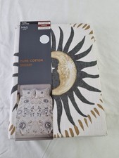 M&S Bedset White Grey Brown