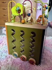 B. Toys Zany Zoo Large Wooden Activity Cube