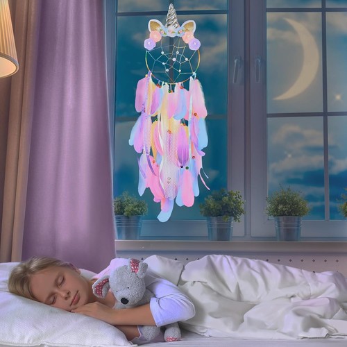 Led lighted unicorn dream - up,
