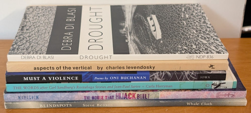 Lot poetry books - of,