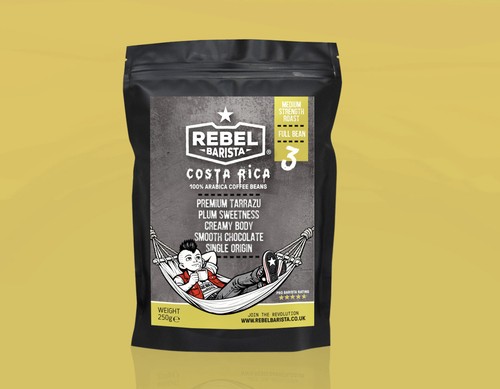 Rebel barista coffee beans - rebel,