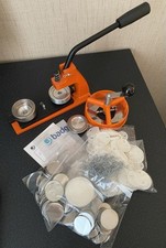 ebadges Micro Badge making Machine - 90 badges, circle cutter and 38mm die