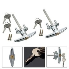 Smooth and Long lasting T Lock Handle Garage Door Lock for Motorhome RV
