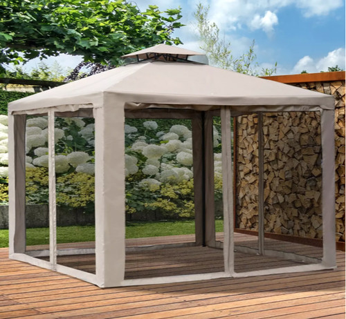 Metal garden gazebo - metal,