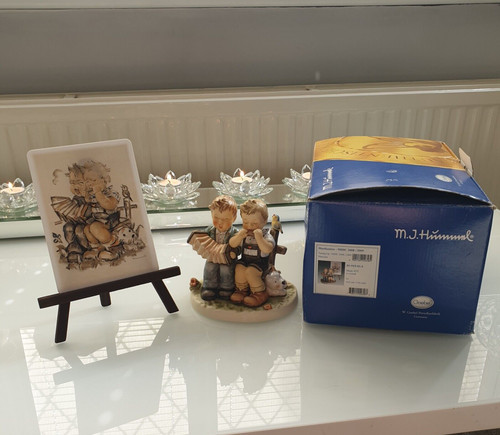 Hummel figurine music tuning - hummel,