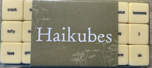Haikubes dice game haiku - game,