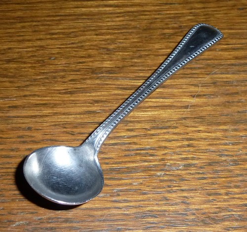 Antique solid silver - solid, condiment