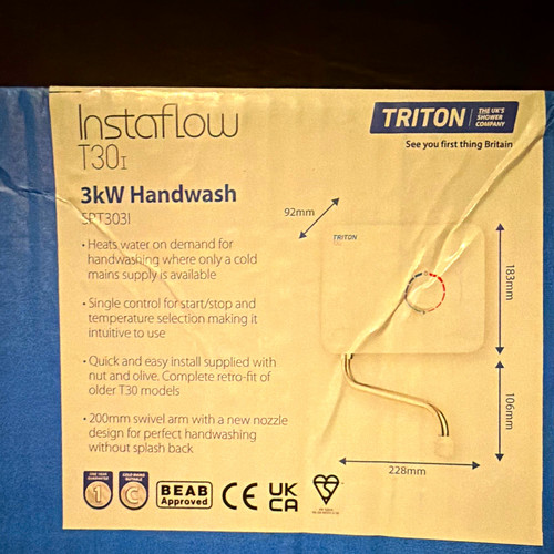 Triton instaflow t30i 3kw - instaflow,