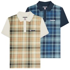 Mens Lambretta Check Print