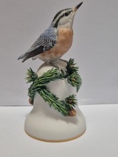 BIRD THE NUTHATCH PORCELAIN