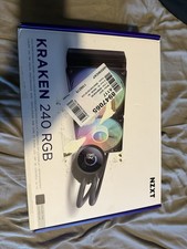 NZXT Kraken 240 RGB 2x120mm AiO Liquid CPU Cooler - Matte Black