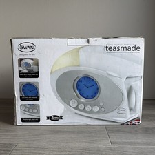 Swan teasmade lcd alarm - lcd, clock