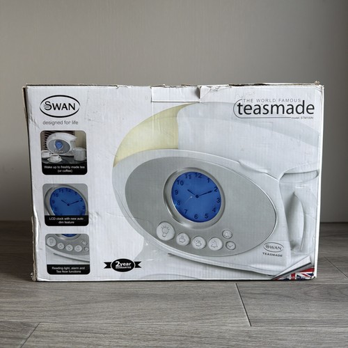 Swan teasmade lcd - swan, clock
