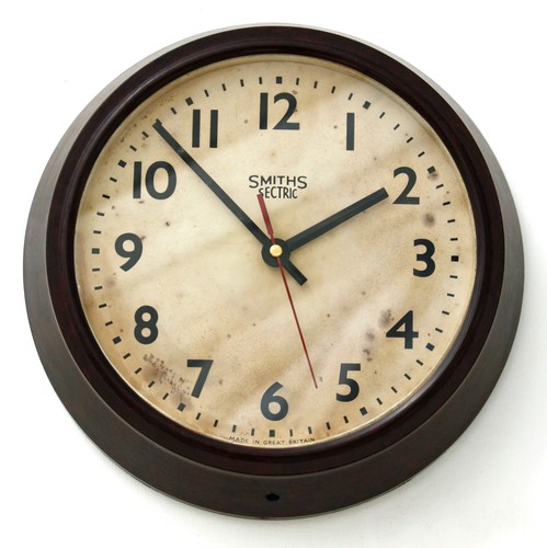 Vintage 29cm smiths wall clock - smiths,