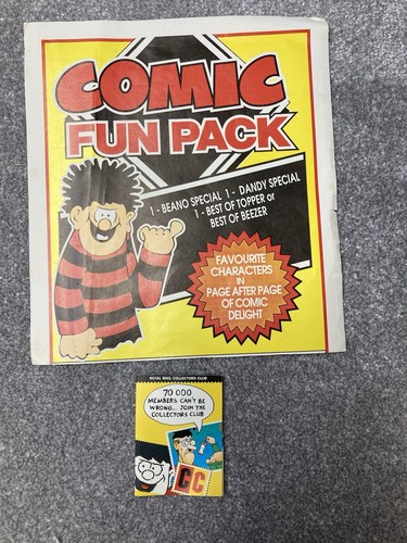 Rare beano collectable members - rare,