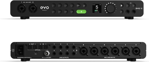 Audient evo 24x24 - audient, usb