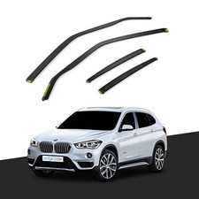 BMW X1  F48 2015-2022 5 Door SUV Wind Deflectors 4pc Tinted