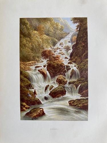 1880 antique print - 1880, print: