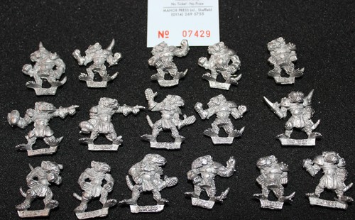 Blood bowl skaven - team, players