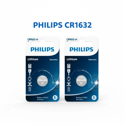 Philips cr1632 lithium - 2x,