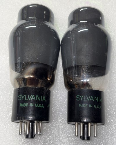 Matched pair sylvania - pair, 6l6g