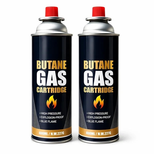Butane gas canisters - butane, bottles