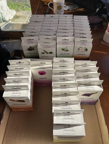 Incense cones job lot bundle - job,