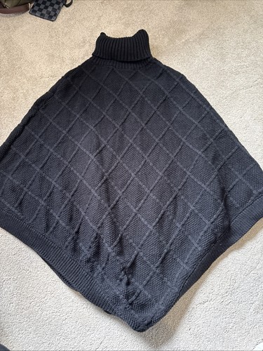 Lipsy black knitted - black, poncho