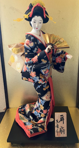Vintage japanese doll kimono - japanese,