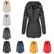 Womens Winter Long Puffer Coat