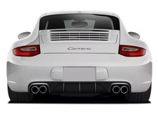 Porsche 997 POLYURETHANE Rear Bumper Diffuser custom ta ruf 997.2 2009-2012
