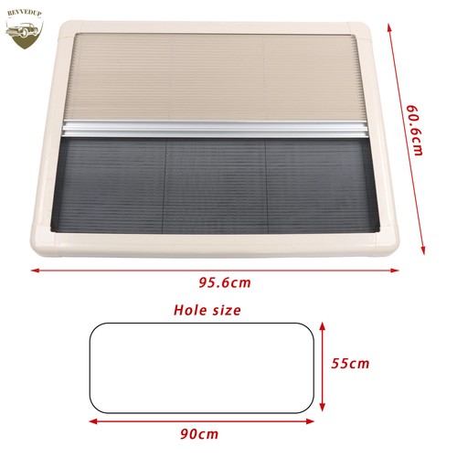 Cream blind flyscreen - cream,
