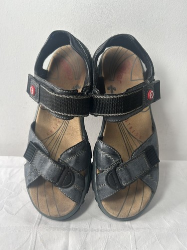 Rieker ladies sandals - rieker, blue