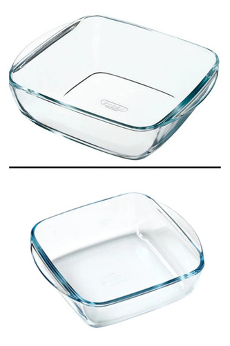 Glass roaster dish - roaster,