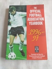 1996/97 FA Yearbook Softback Book