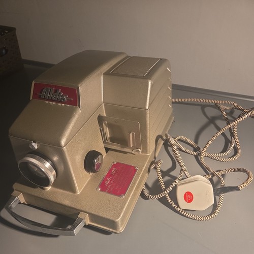 Vintage photo slides - vintage, projector