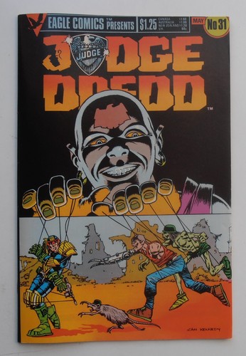 Judge dredd eagle comics - eagle,