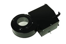 JAGUAR E-TYPE S2 HEATER BOX ASSEMBLY MESH GRILLE NO MATRIX BLACK PAINTED C26075