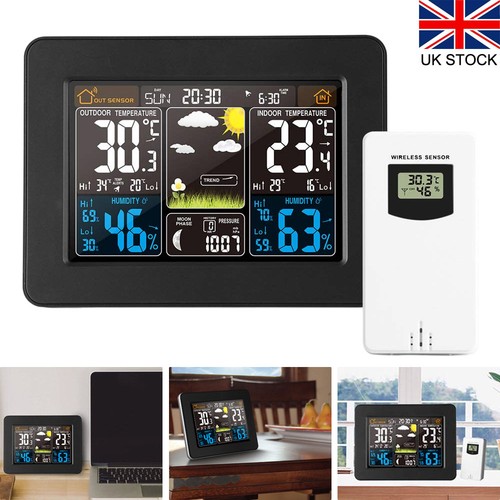 Weather station indoor - station, outdoor