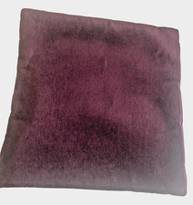 2 x Marks & Spencer Velvet Cushion Covers - Deep Purple - 50cm x 50cm
