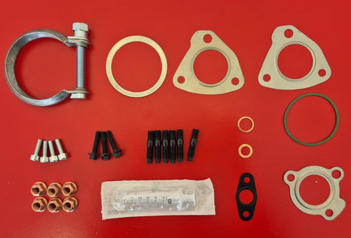Turbocharger mounting kit set - turbocharger,