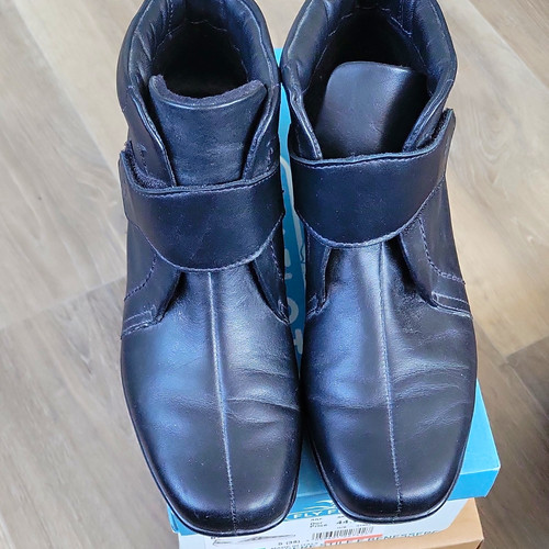 Hotter women black - women’s, leather