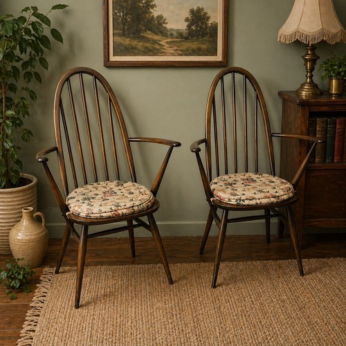 Pair vintage ercol - of,