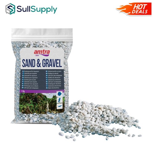 1kg coarse white aquarium - 1kg,
