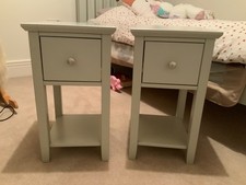 2 M&S bedside tables, blue, excellent condition BLACK FRIDAY SALES