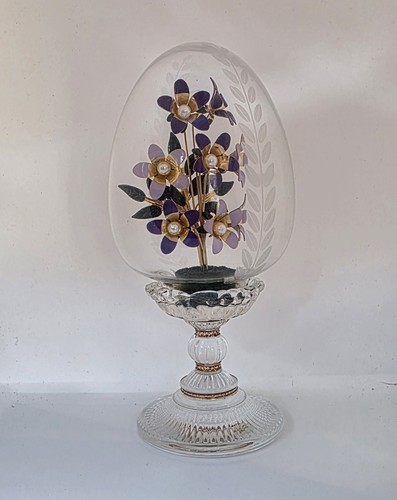 Vintage franklin mint violet - franklin,