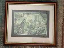 Anton Pieck 3D Art Framed Picture The School 13.5” x 11.5” Approx Read Desc